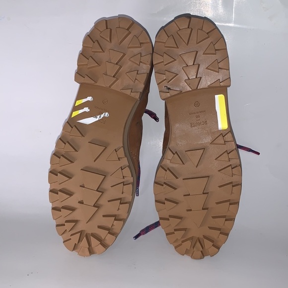 Schutz Lucille Faux Shearling Lined Ankle Boot size 6B - Picture 7 of 8